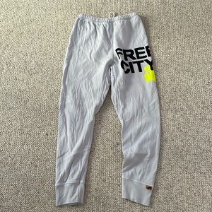 These sweatpants are a size xs